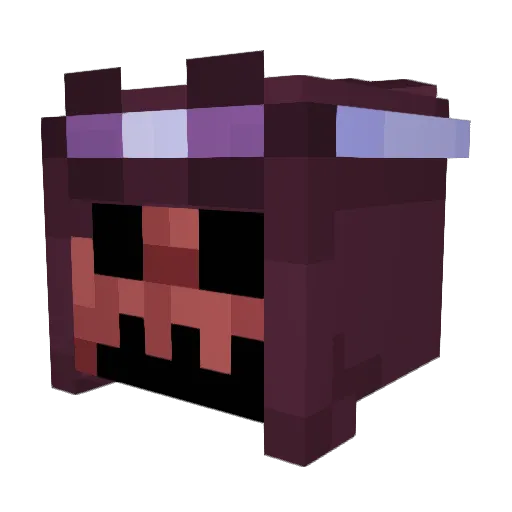 Raymin08 Minecraft avatar head, 3D render