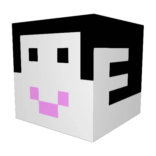 Raymond250 Minecraft avatar head, 3D render