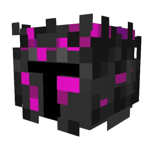 RaynGuard Minecraft avatar head, 3D render