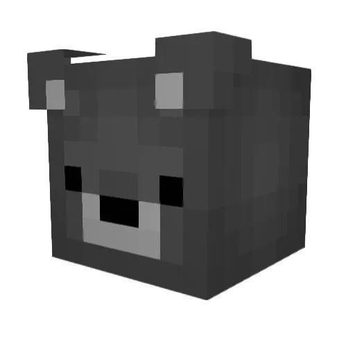 RayneDigital Minecraft avatar head, 3D render