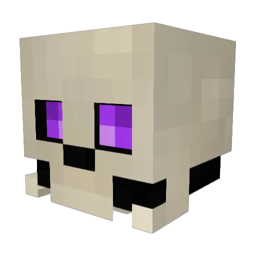 Raynerray Minecraft avatar head, 3D render