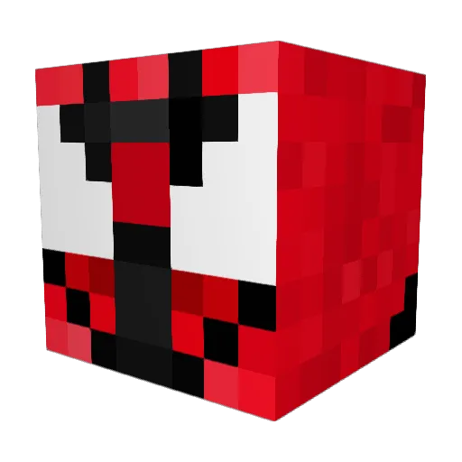 Rayquazamaster4 Minecraft avatar head, 3D render