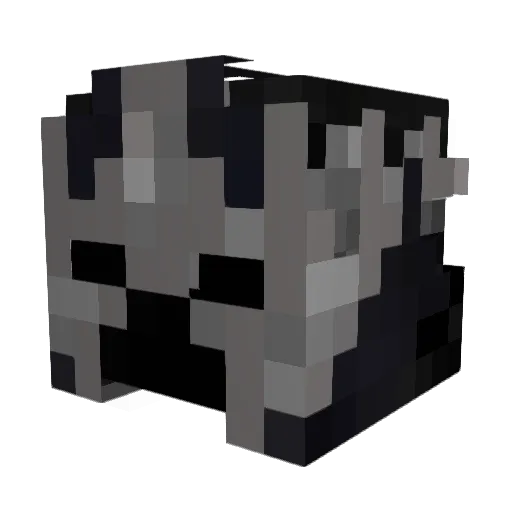 Raystanz8 Minecraft avatar head, 3D render