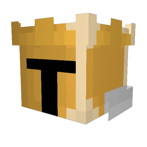 Rayx10 Minecraft avatar head, 3D render
