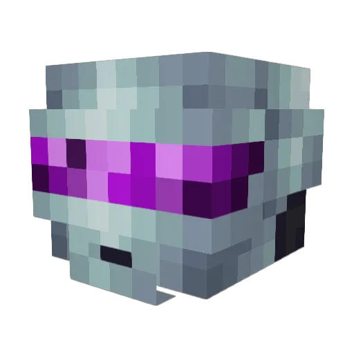 Rayzerbeamz Minecraft avatar head, 3D render
