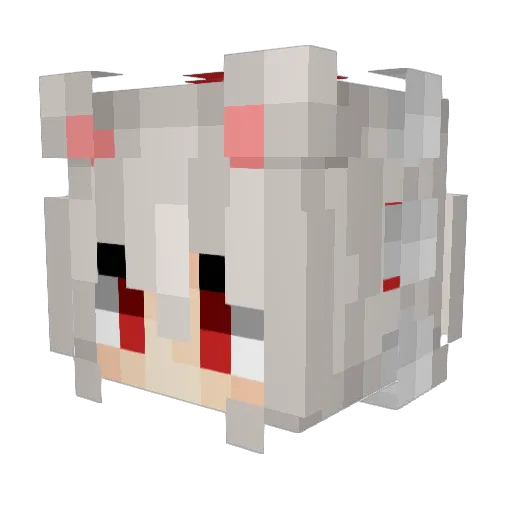Rayzone93 Minecraft avatar head, 3D render