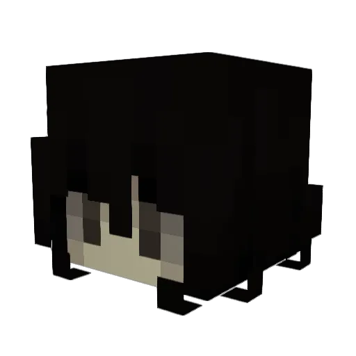 Raz_Berry10101 Minecraft avatar head, 3D render