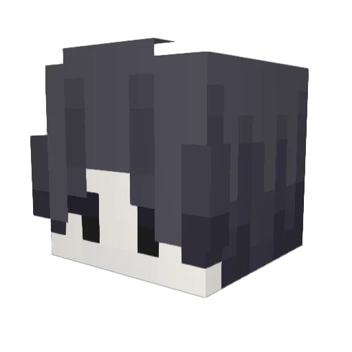 Raz_Dyw Minecraft avatar head, 3D render
