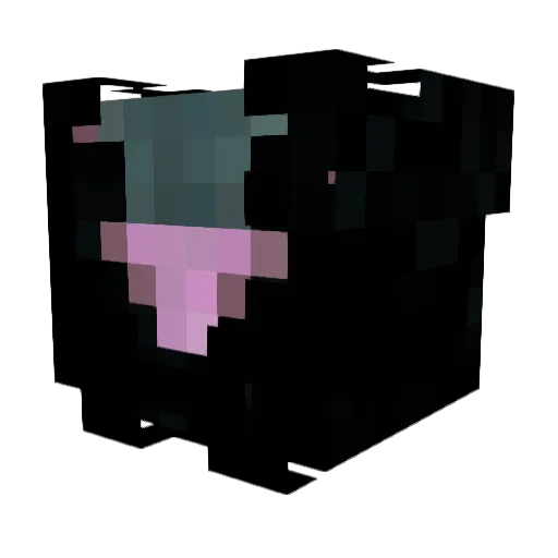 Razardix Minecraft avatar head, 3D render