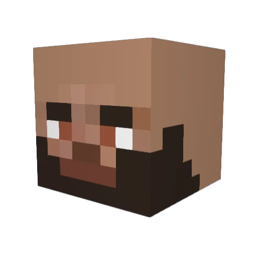 Razee41 Minecraft avatar head, 3D render