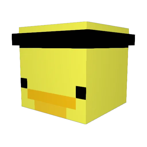Razen1 Minecraft avatar head, 3D render