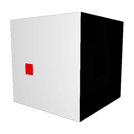 Razengane Minecraft avatar head, 3D render
