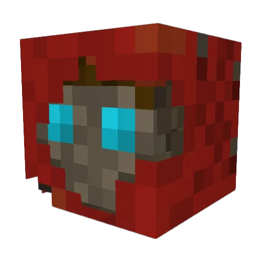 Razenor Minecraft avatar head, 3D render