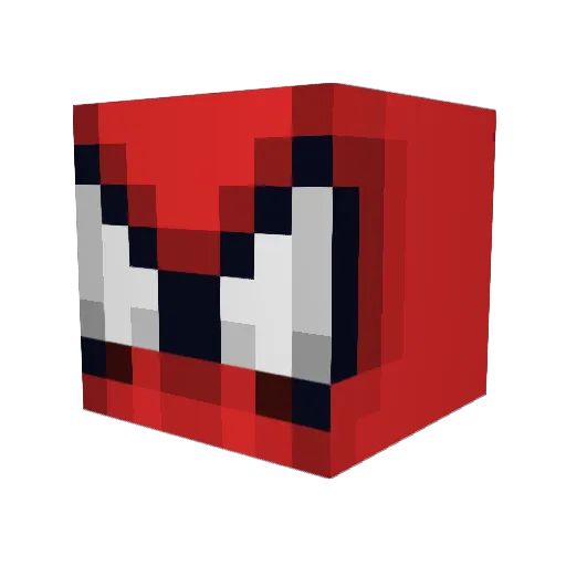 RazerRyan Minecraft avatar head, 3D render