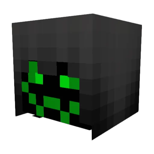 Razereus Minecraft avatar head, 3D render