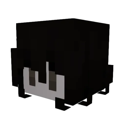 Razka35 Minecraft avatar head, 3D render