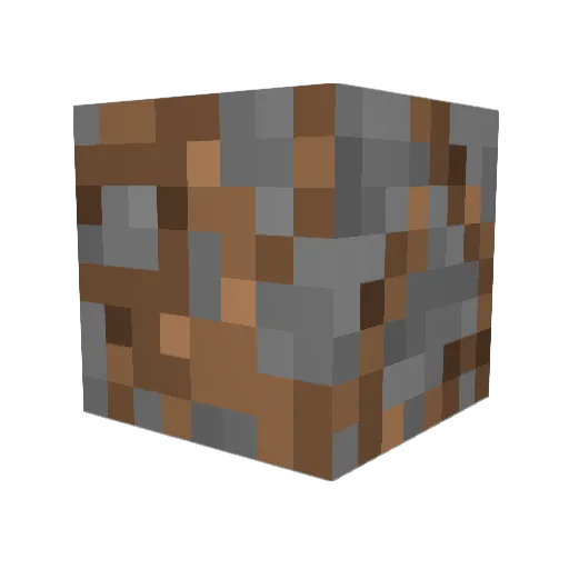 Razmic Minecraft avatar head, 3D render