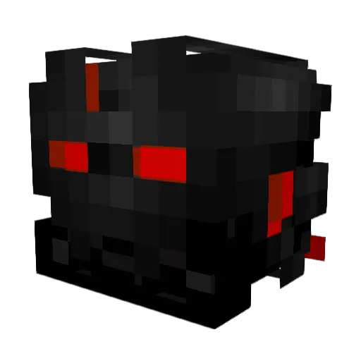 Razor7564 Minecraft avatar head, 3D render