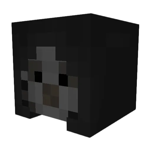 RazorBurr Minecraft avatar head, 3D render