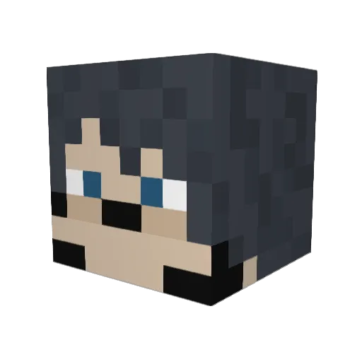 Razor_Ripstik Minecraft avatar head, 3D render