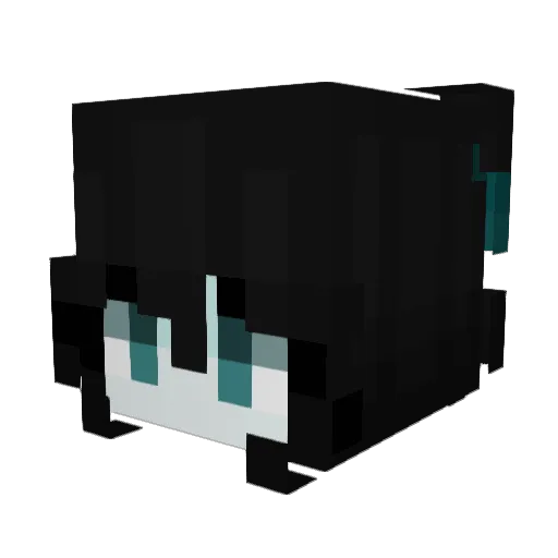 Razor_Rlx Minecraft avatar head, 3D render