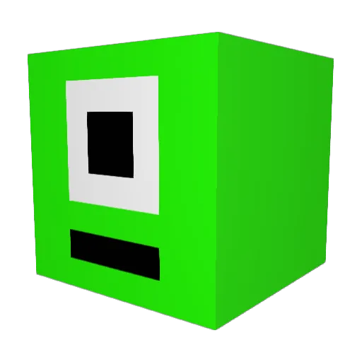 Razorsword2 Minecraft avatar head, 3D render