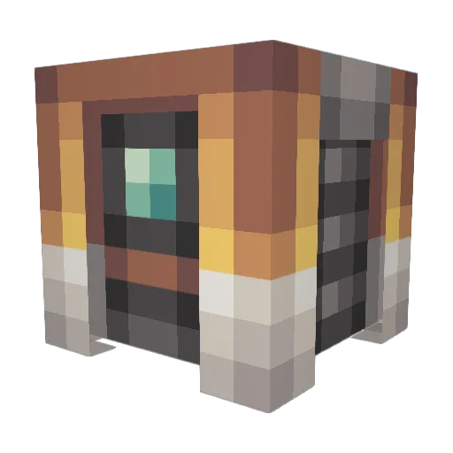 Razpacho Minecraft avatar head, 3D render