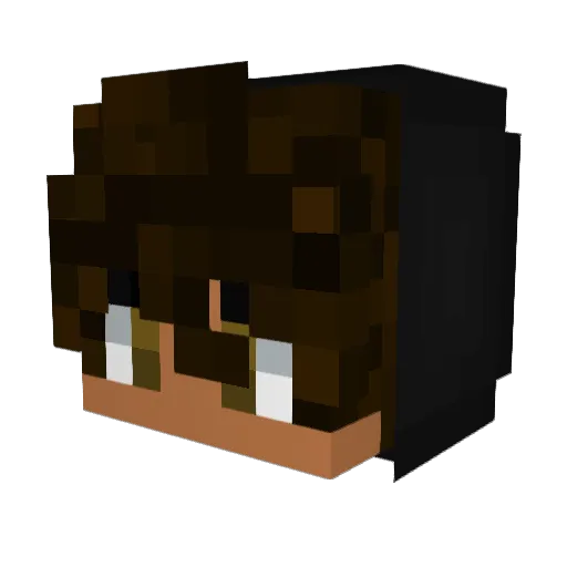 RazrUndefeated_ Minecraft avatar head, 3D render