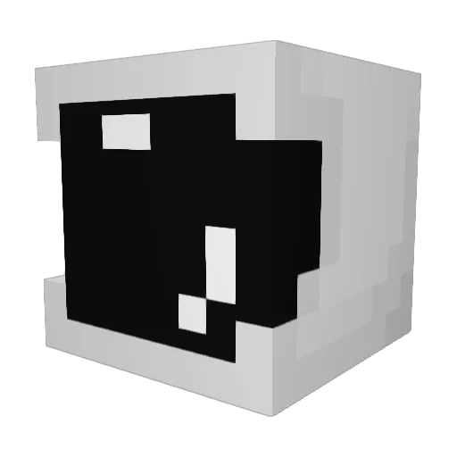 Razzel Minecraft avatar head, 3D render