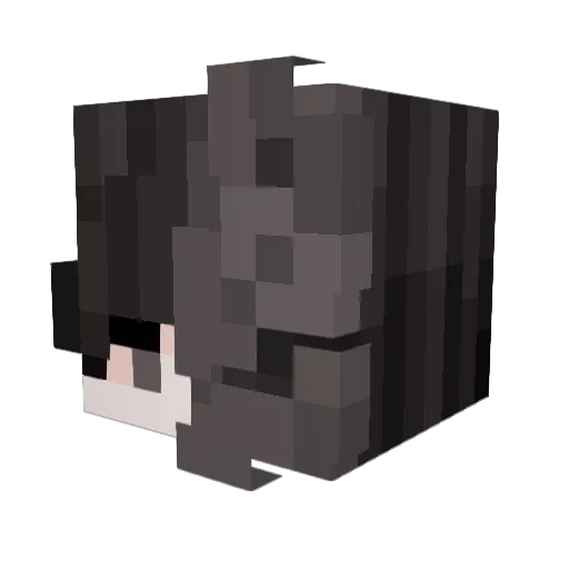 Razzemer Minecraft avatar head, 3D render