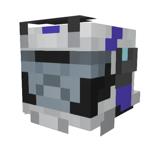Razzmuzz2013 Minecraft avatar head, 3D render