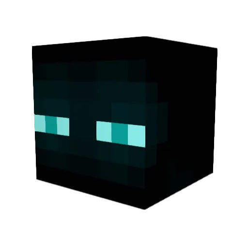 Rbbro Minecraft avatar head, 3D render