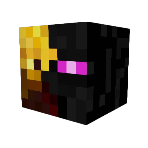 Rbc1989 Minecraft avatar head, 3D render