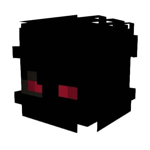 Rclick4372 Minecraft avatar head, 3D render