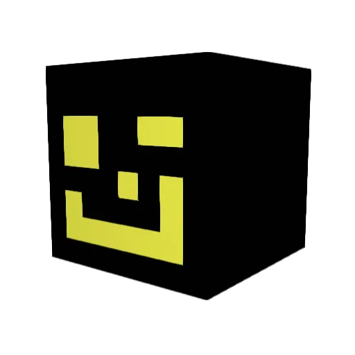 RcorpAgent Minecraft avatar head, 3D render