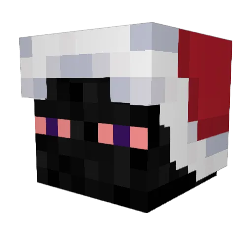 RdError Minecraft avatar head, 3D render
