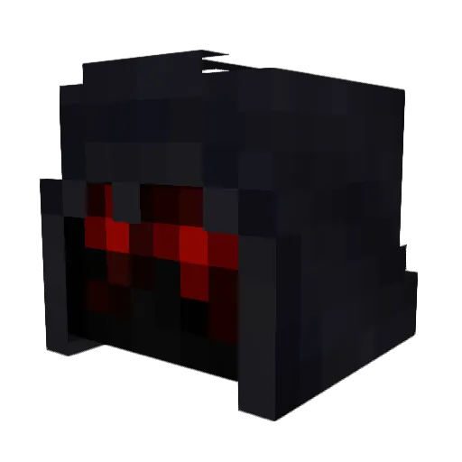 ReAp3r1765 Minecraft avatar head, 3D render