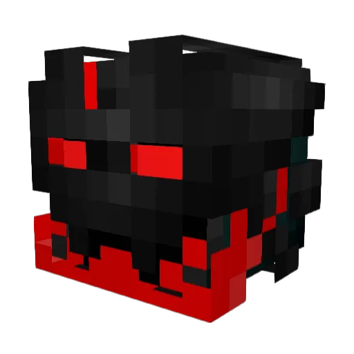 ReCobra98 Minecraft avatar head, 3D render