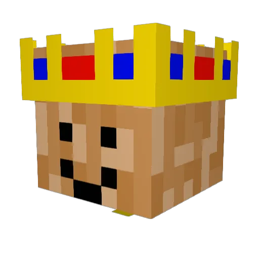 ReDmAn2312 Minecraft avatar head, 3D render