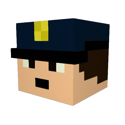 ReEeeEee3E Minecraft avatar head, 3D render