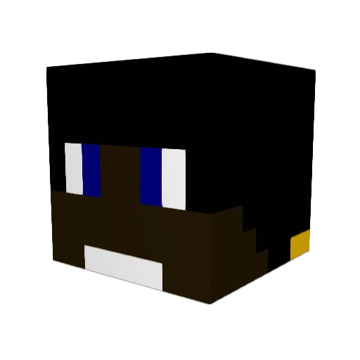 ReGeNiK Minecraft avatar head, 3D render