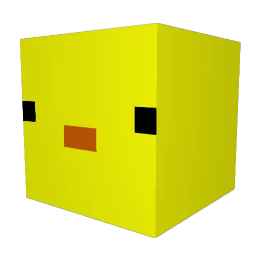 ReLKo_ Minecraft avatar head, 3D render