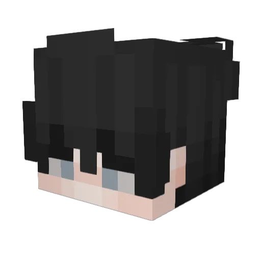 ReLightSF Minecraft avatar head, 3D render
