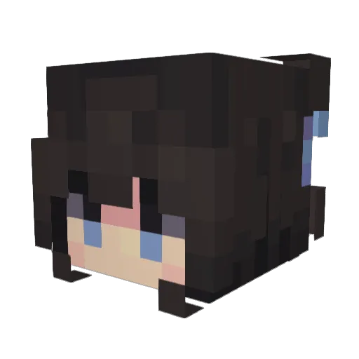 ReMeTionBest Minecraft avatar head, 3D render