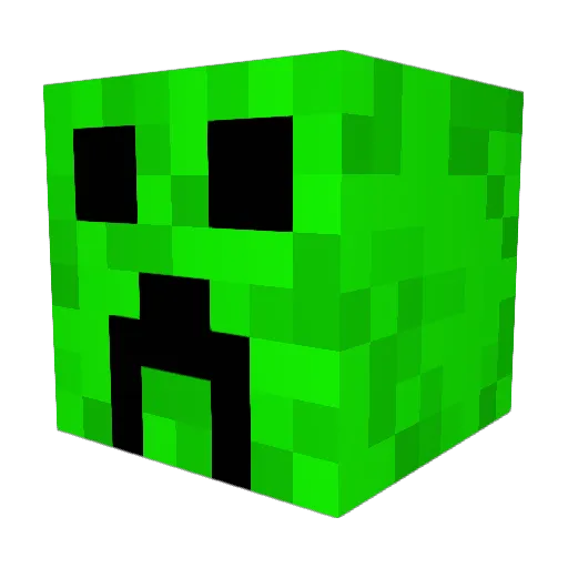 ReNGeL14 Minecraft avatar head, 3D render