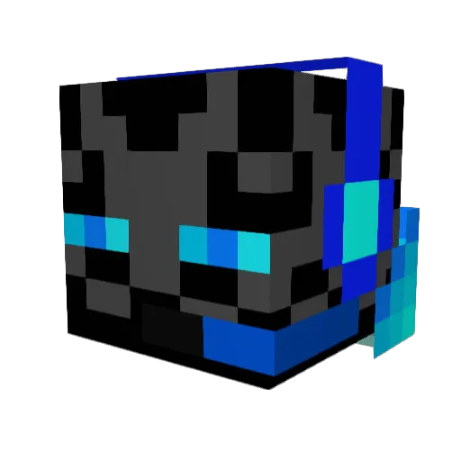 ReSummit Minecraft avatar head, 3D render