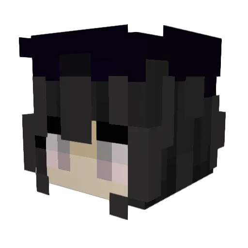 ReTro_Cats15 Minecraft avatar head, 3D render