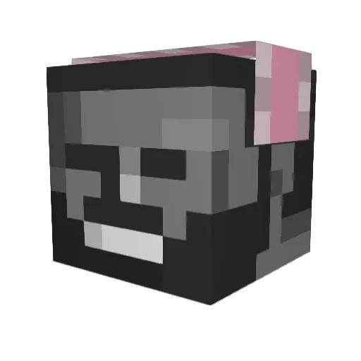ReTro_Shady Minecraft avatar head, 3D render