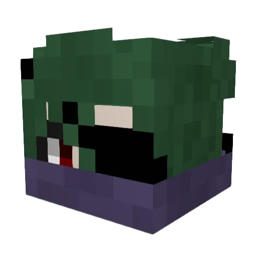 ReWind111333 Minecraft avatar head, 3D render