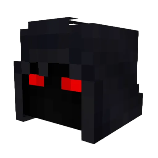 ReXxyx Minecraft avatar head, 3D render